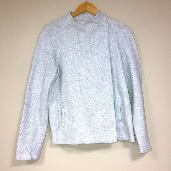 LOU & GREY Cardigan Sweater Women Large Lightweight Soft Knit Wrap Jacket Spring - Picture 1 of 5